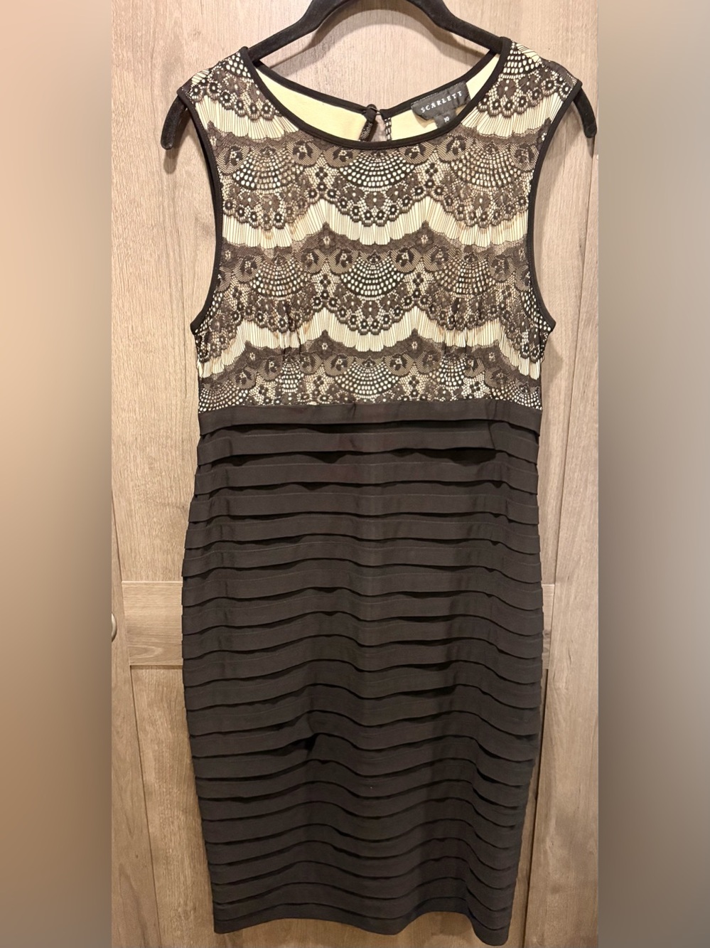 Scarlett Black Lace Women's Dress